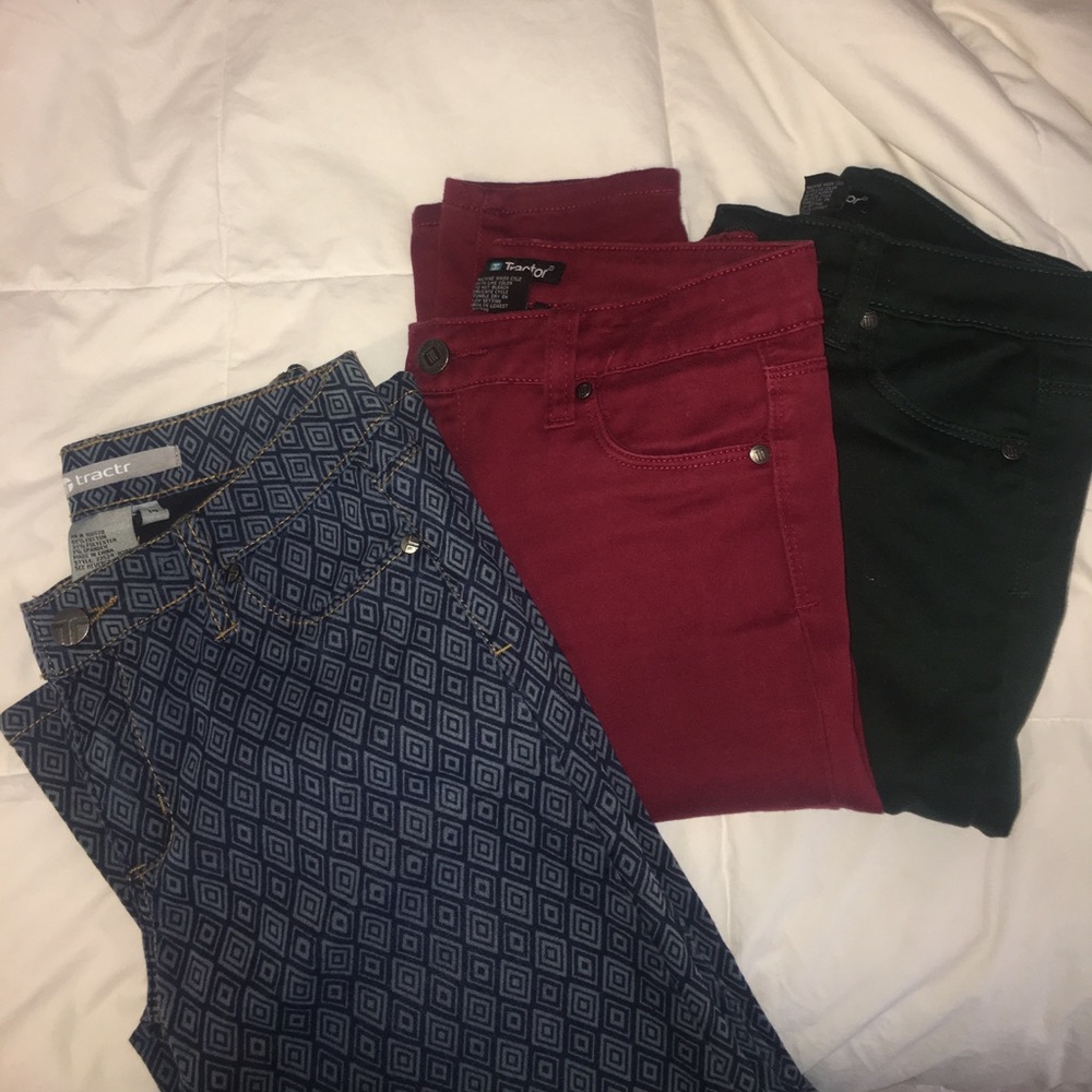 Tractor Jeans Set ($12 each.. $25 for all 3)
